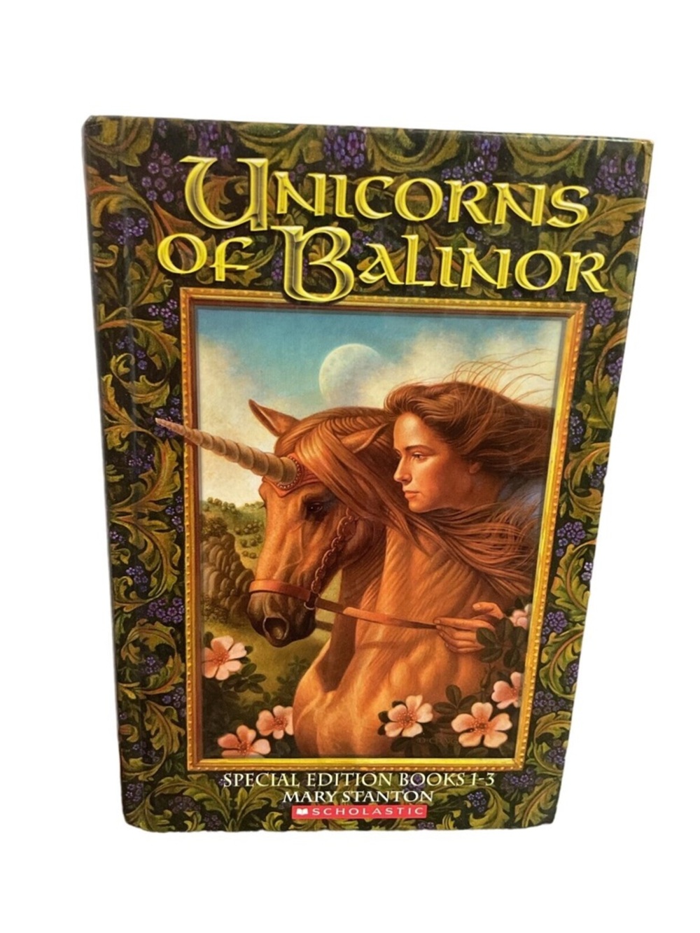 Scholastic Unicorns of Balinor Special Edition - Gold/Green/Purple Hard Cover